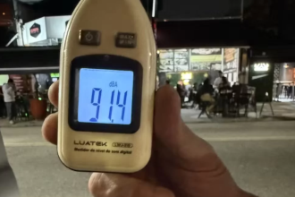 Decibelímetro, aparelho que mede níveis de poluição sonora