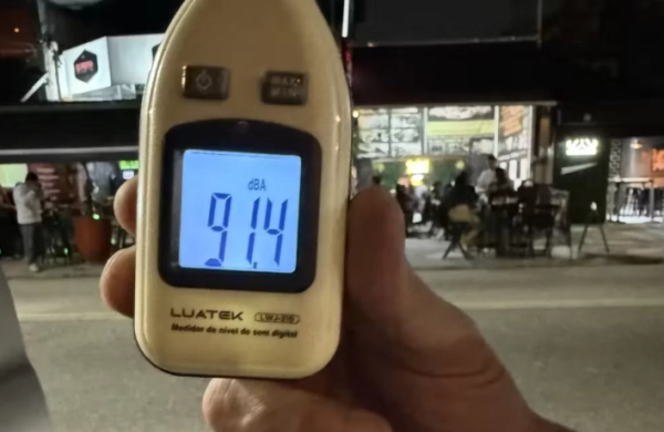 Decibelímetro, aparelho que mede níveis de poluição sonora