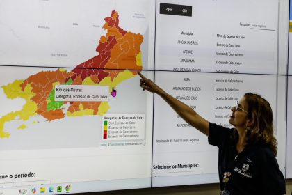 Secretaria de Estado de Saúde alerta para excesso de calor em cidades do Rio a partir de domingo (11).