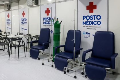 Quatro postos médicos vão atender foliões de blocos e megablocos no carnaval de rua