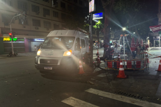 Equipes da Light atuam na reposição de cerca de 3 km de cabos de energia na Zona Sul