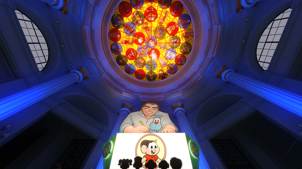 Bora lá: fim de semana tem despedida das árvores de Natal, samba de graça e exposição em homenagem a Maurício de Sousa 63 Exposição que homenageia Mauricio de Sousa e suas obras acontece no CCBB até o dia 23 de abril