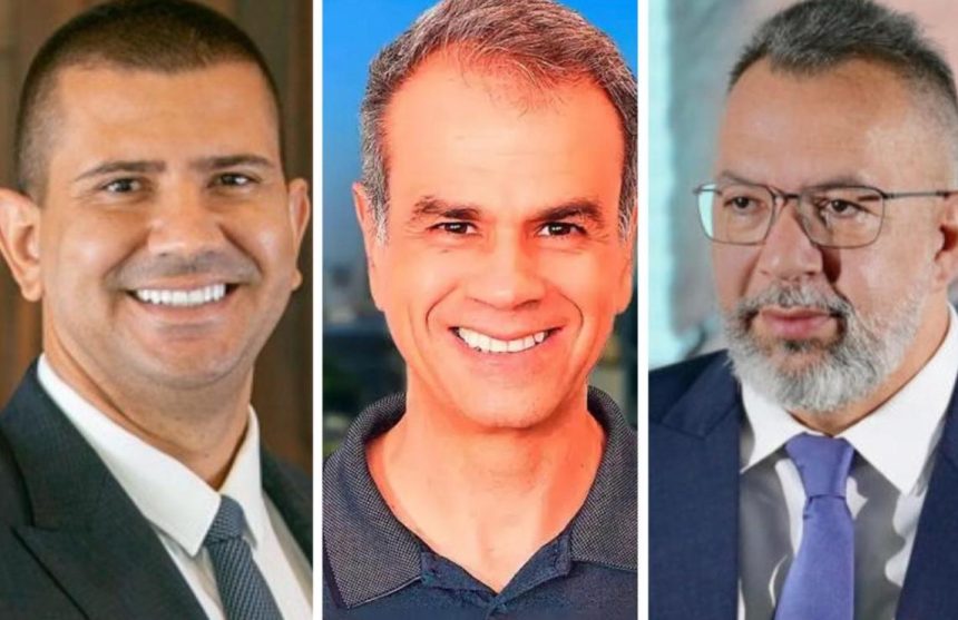 Douglas Ruas, Rogério Lisboa e Márcio Canella, os nomes que estão sendo discutidos para a nova composição da chapa da direita do Rio nas eleições de outubro