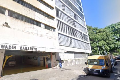 O edifício garagem, ao lado do Tribunal de Contas do Estado e do Campo de Santana, que dará lugar ao Residencial Buenos Aires no programa Reviver Centro.