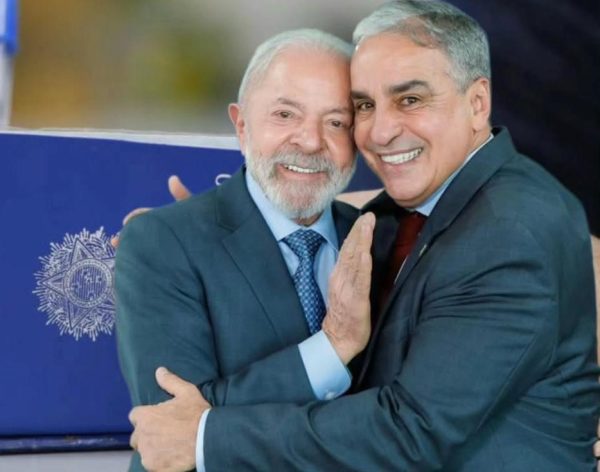 Lula e André Ceciliano: a ideia do secretário era voltar à Alerj, mas petistas querem convencê-lo a disputar o governo para construir um palanque competitivo para o presidente