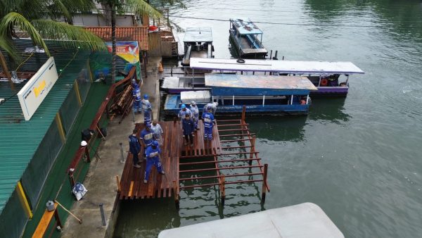 Deque ficava no espaço do restaurante Briza da Gigóia