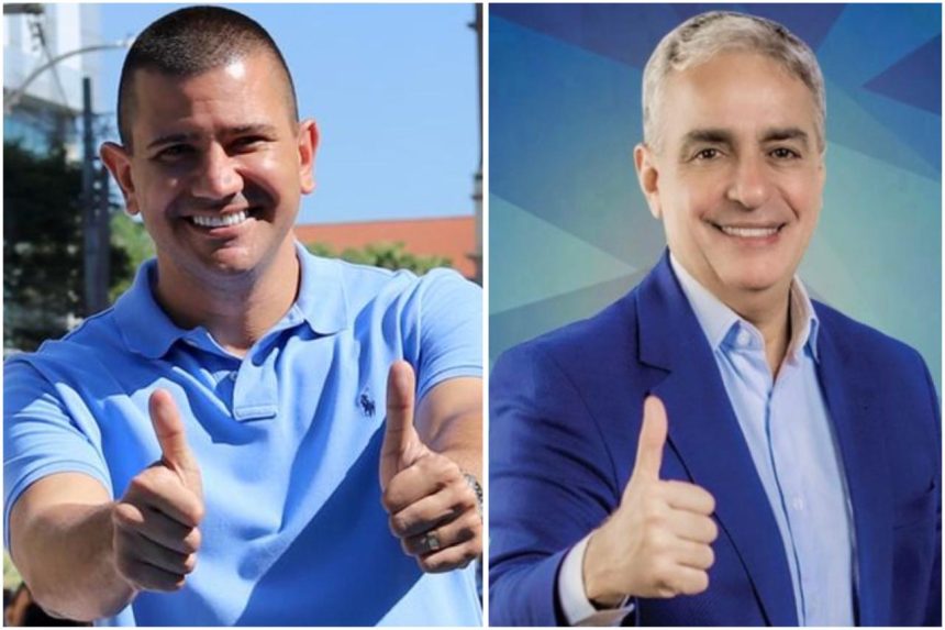 Douglas Ruas e André Ceciliano, os dois nomes já postos no tabuleiro para o cargo de governador a ser escolhido pela Assembleia, em eleição indireta