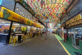 Feira de São Cristóvão, cujo terreno será leiloado por dívidas da RioTur com a União — Foto: Tempo Real