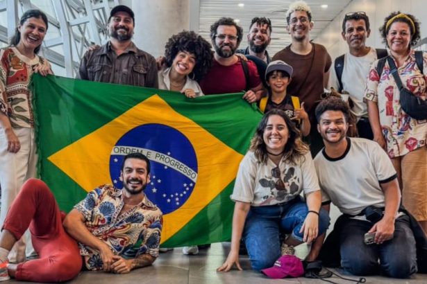 O espetáculo Três Irmãos, criado pela Cia Cerne inspirado nos anos em que Jorge Amado morou na Baixada Fluminense.