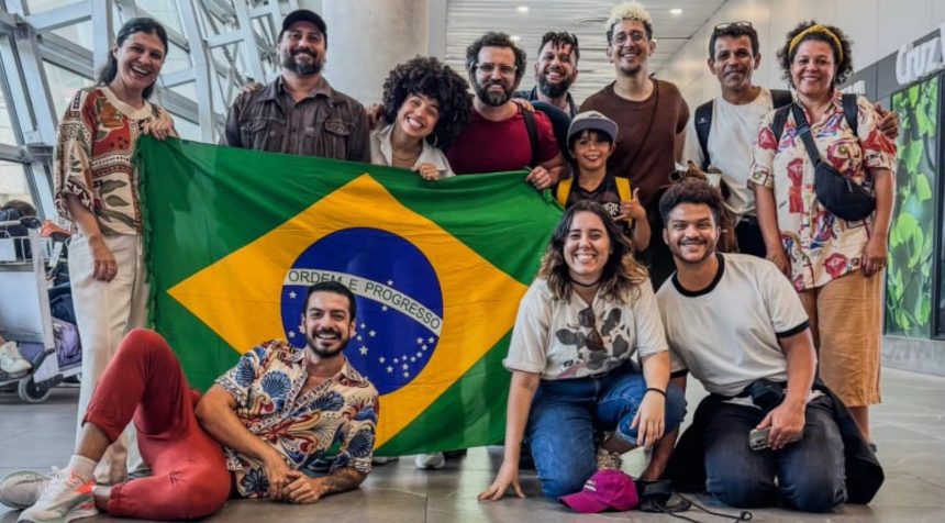 O espetáculo Três Irmãos, criado pela Cia Cerne inspirado nos anos em que Jorge Amado morou na Baixada Fluminense.