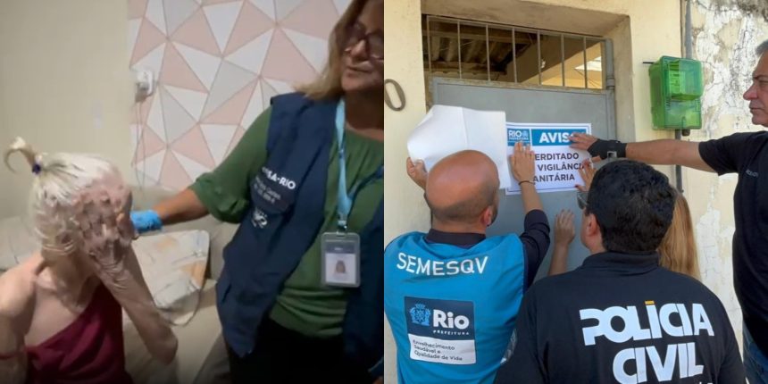 Asilo clandestino apresentava condições insalubres, problemas de ventilação e desabastecimento de alimentos