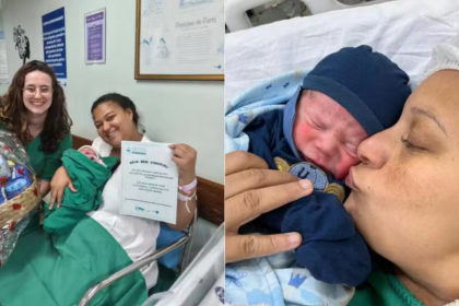 Bebês nasceram em hospitais públicos no Leblon e em Madureira