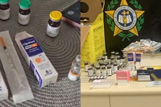 Agentes apreenderam dez caixas de canetas emagrecedoras em um dos endereços na Zona Oeste do Rio