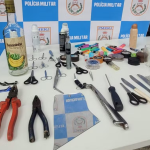 Apreensões no primeiro fim de semana dos megablocos de Carnaval incluem facas, tesouras e ferramentas