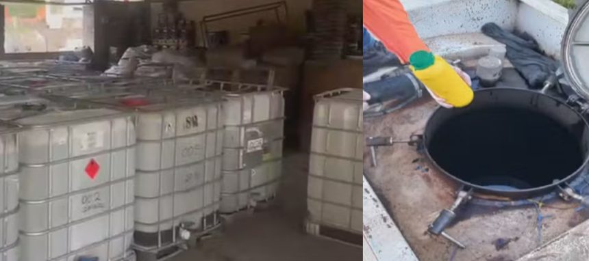 Criminosos perfuravam dutos de petróleo que passavam pelo interior de terreno em Guapimirim