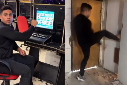 No vídeo, Gabriel Monteiro aparece atuando ao lado de policiais em ação na Parada de Lucas