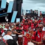 Canrval Fan Fest pretende reunira 1,2 mil ritmistas na praia de Copacabana nesta terça (20)