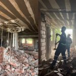 Demolição começou em 2023, mas foi suspensa por liminar; novo laudo da Defesa Civil identificou risco de desabamento no prédio