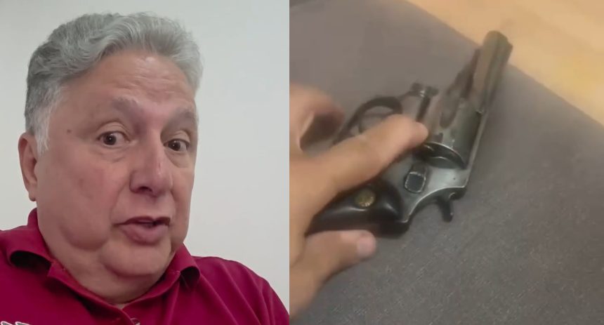 Garotinho afirma ter recebido vídeo de autor anônimo que mostra revólver sendo municiado