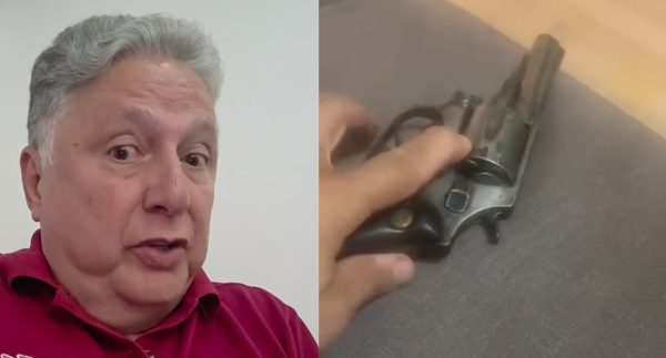 Garotinho afirma ter recebido vídeo de autor anônimo que mostra revólver sendo municiado