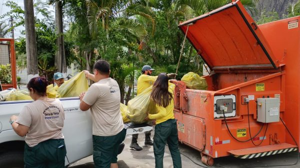 Inea retira 300 kg de lixo em mutirão de limpeza em manguezal de Niterói 48 Inea retira 300 kg de lixo em mutirão de limpeza em manguezal de Niterói