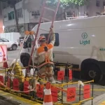 Segundo a Light, reparo deve ser concluído em um prazo de 30 dias