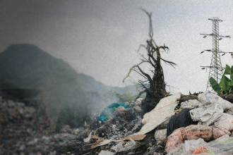 Terreno na Muzema é alvo de ação civil pública por uso como aterro clandestino de lixo.