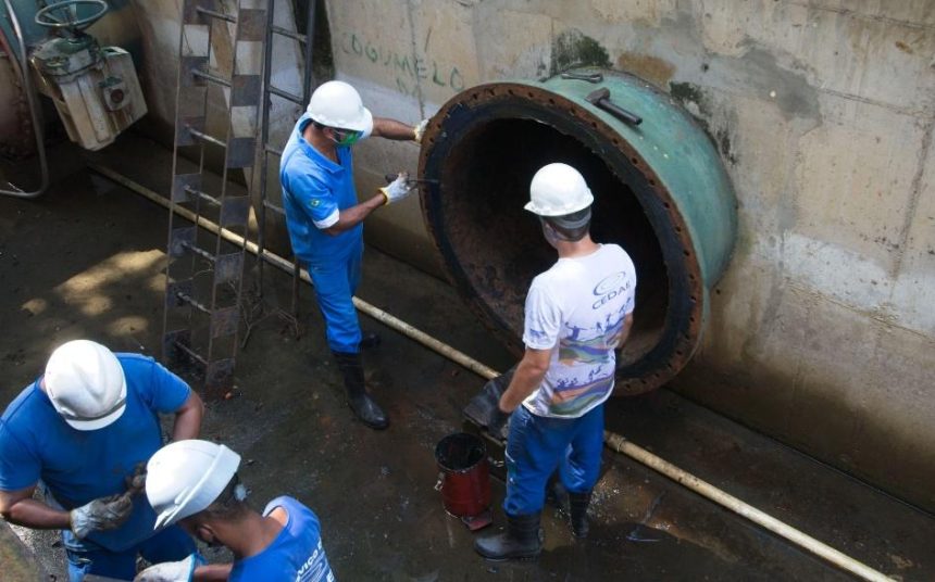 Sistema Tinguá, que atende Nova Iguaçu, recebe ações de manutenção da Cedae nesta quarta (28)