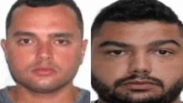 Alessander Ribeiro Estrella Rosa, o Tenente Alessander, e Diogo Briggs Climaco das Chagas, conhecido como Briggs, aparecem lado a lado em imagem que circulou durante investigações sobre a atuação do grupo criminoso.