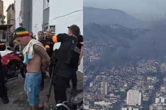 Pelo menos uma pessoa foi presa; criminosos incendiaram barricadas no acesso a comunidades na Zona Norte durante operação