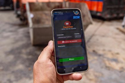 Caso validadas, multas a empresas de caçamba na primeira semana de serviço vão ultrapassar R$ 13 mil - Foto: Marcelo Cortes/Comlurb