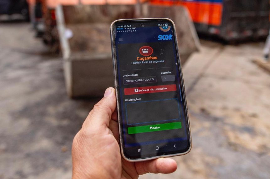 Caso validadas, multas a empresas de caçamba na primeira semana de serviço vão ultrapassar R$ 13 mil - Foto: Marcelo Cortes/Comlurb