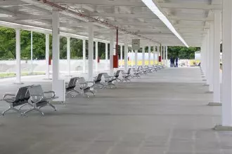 PAes e Cavaliere visitaram obras em túnel na Zona Oeste e em terminal na Zona Norte