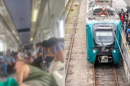 Passageiros precisaram se abaixar em trem da SuperVia durante tiroteio no entorno do ramal Saracuruna