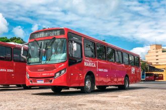 Investimento total para aquisição de frota elétrica será de R$ 100,3 milhões - Foto: Divulgação/Prefeitura de Maricá