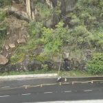 Deslizamento pedra túnel Noel Rosa