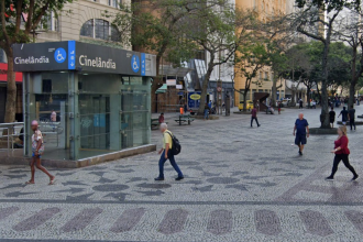 Praça Floriano, na Cinelândia