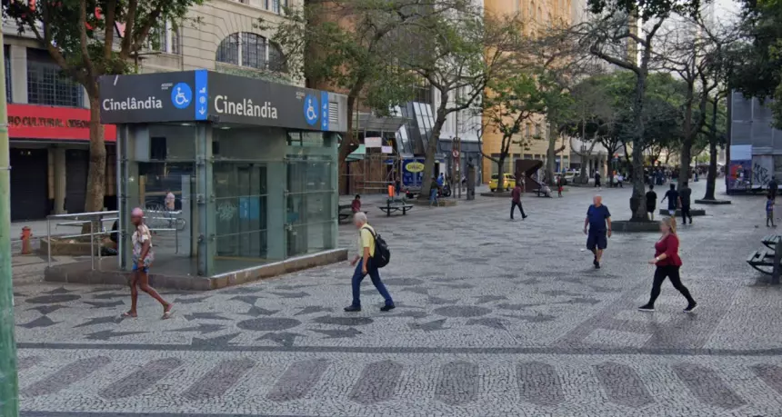 Praça Floriano, na Cinelândia