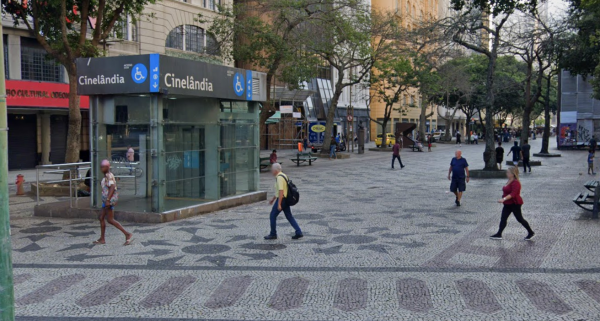 Praça Floriano, na Cinelândia