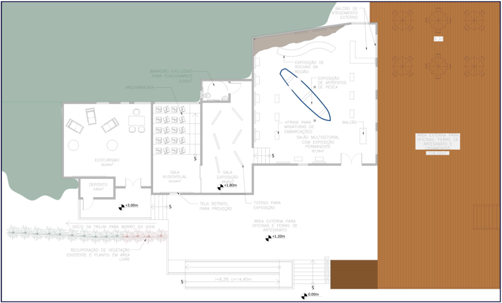 Projeto de reforma da Cabana do Pescador