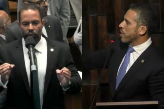 Batalhão 13 Maricá coronel Menezes. Amorim e Poubel comentam.