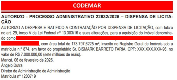 Maricá libera compra de sítio em Cachoeiras de Macacu por R$ 7 milhões; terreno é de ex-jogador do Vasco 62 Design sem nome