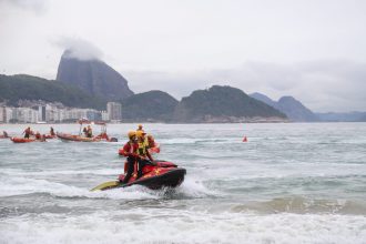 Praias do estado do Rio registram 453 resgates nos três primeiros dias do carnaval