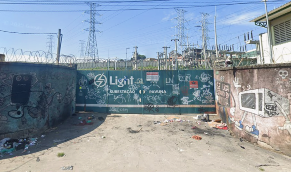 Subestação Pavuna, da Light, onde ocorreu episódio de furto de cabos