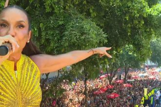 Ivete Sangalo estreia no carnaval de rua do Rio e homenageia Preta Gil
