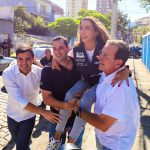 No colo e no radar do PSD, Talita Galhardo ganha recepção calorosa de Paes e Cavaliere em Jacarepaguá