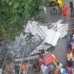 Queda de andaime em Copacabana