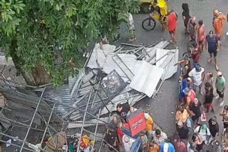 Queda de andaime em Copacabana