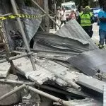 Andaime caiu em Copacabana e mulher morreu