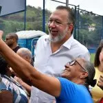 Márcio Canella em agenda oficial em Belford Roxo